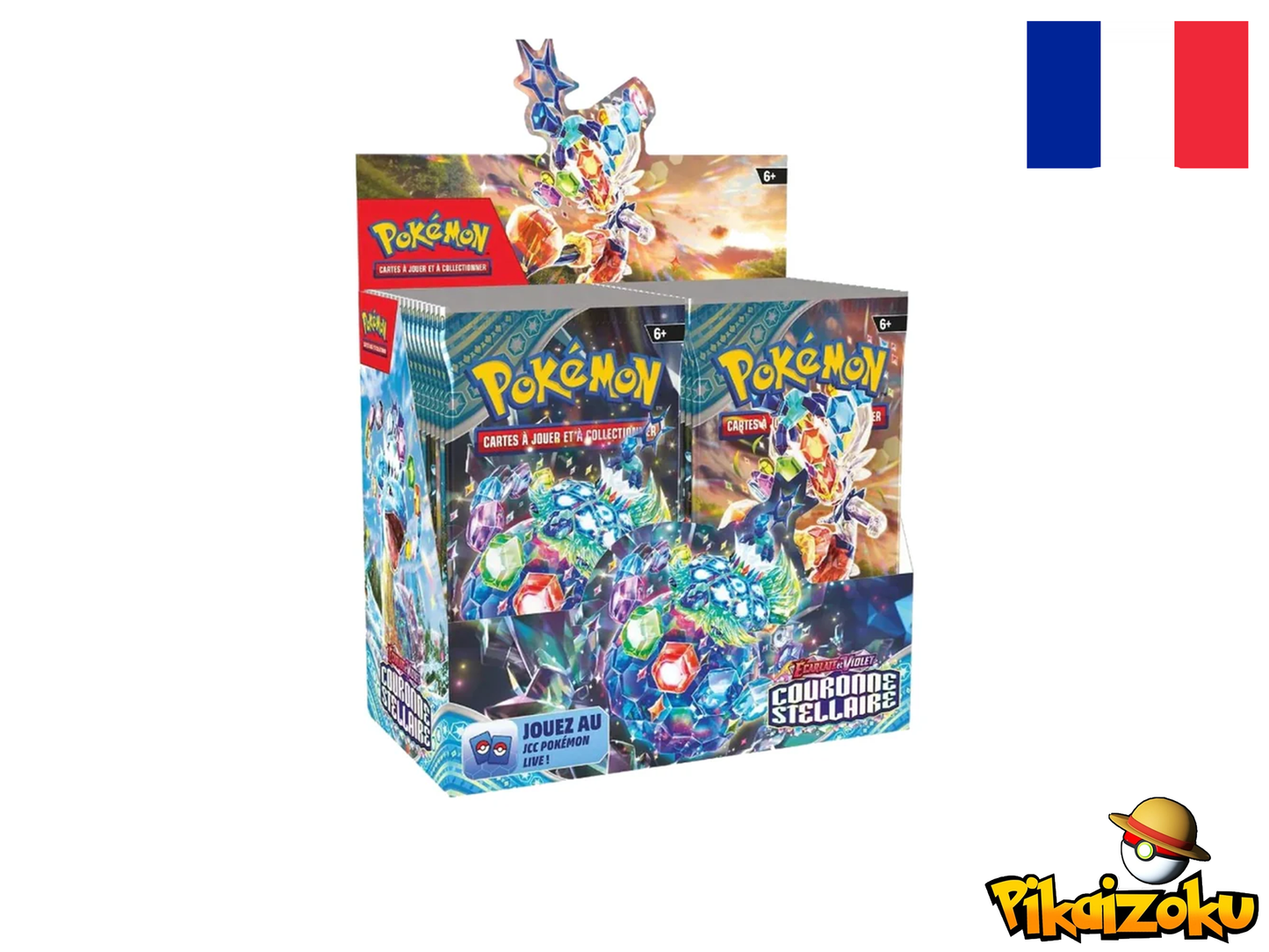 Display Pokémon EV07 Couronne Stellaire FR