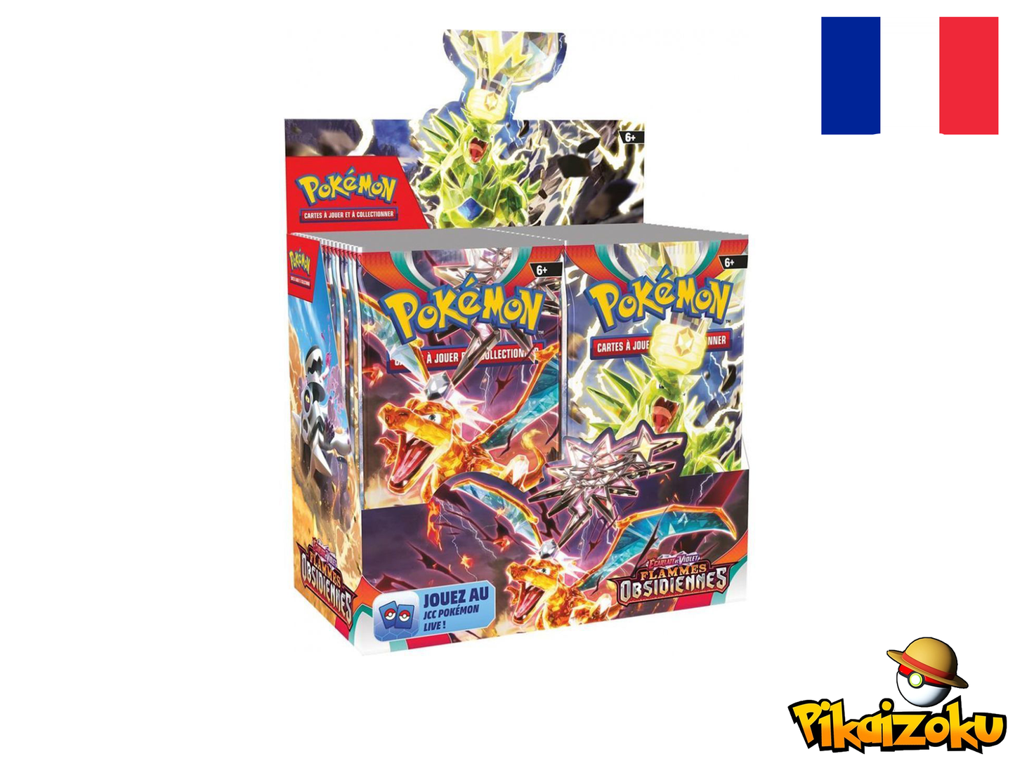 Display Pokémon EV03 Flammes Obsidiennes FR