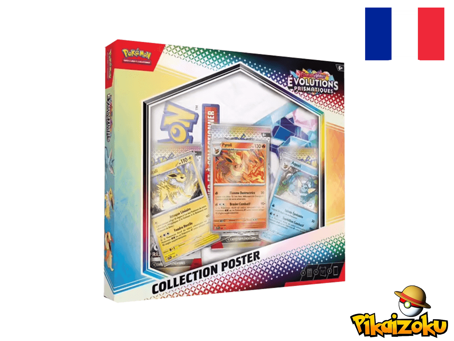 Collection poster Pokémon EV8.5 Évolutions Prismatiques FR