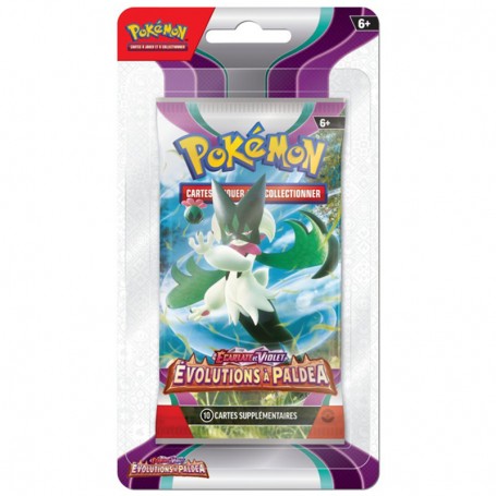 Booster Blister Pokémon EV02 Évolution à Paldea FR