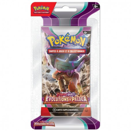 Booster Blister Pokémon EV02 Évolution à Paldea FR