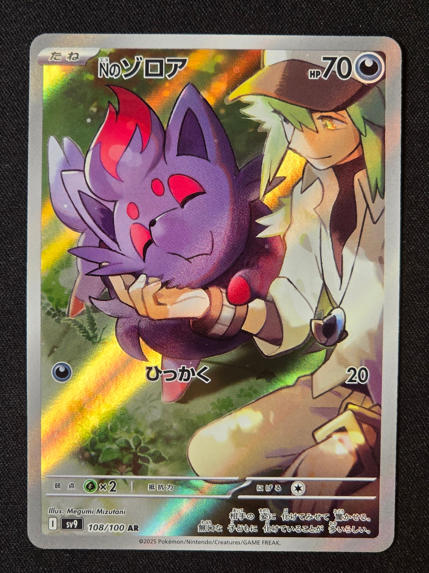 Zorua de N sv9 108