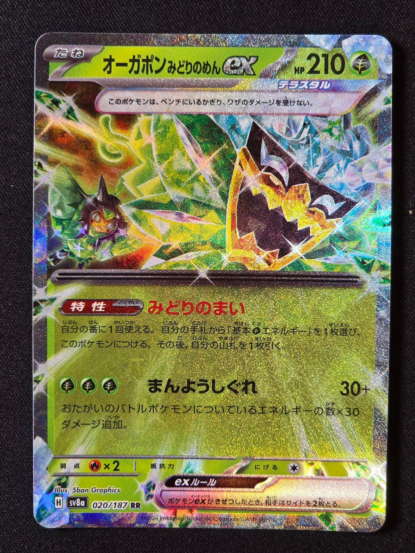 Ogerpon Masque Turquoise ex sv8a 020