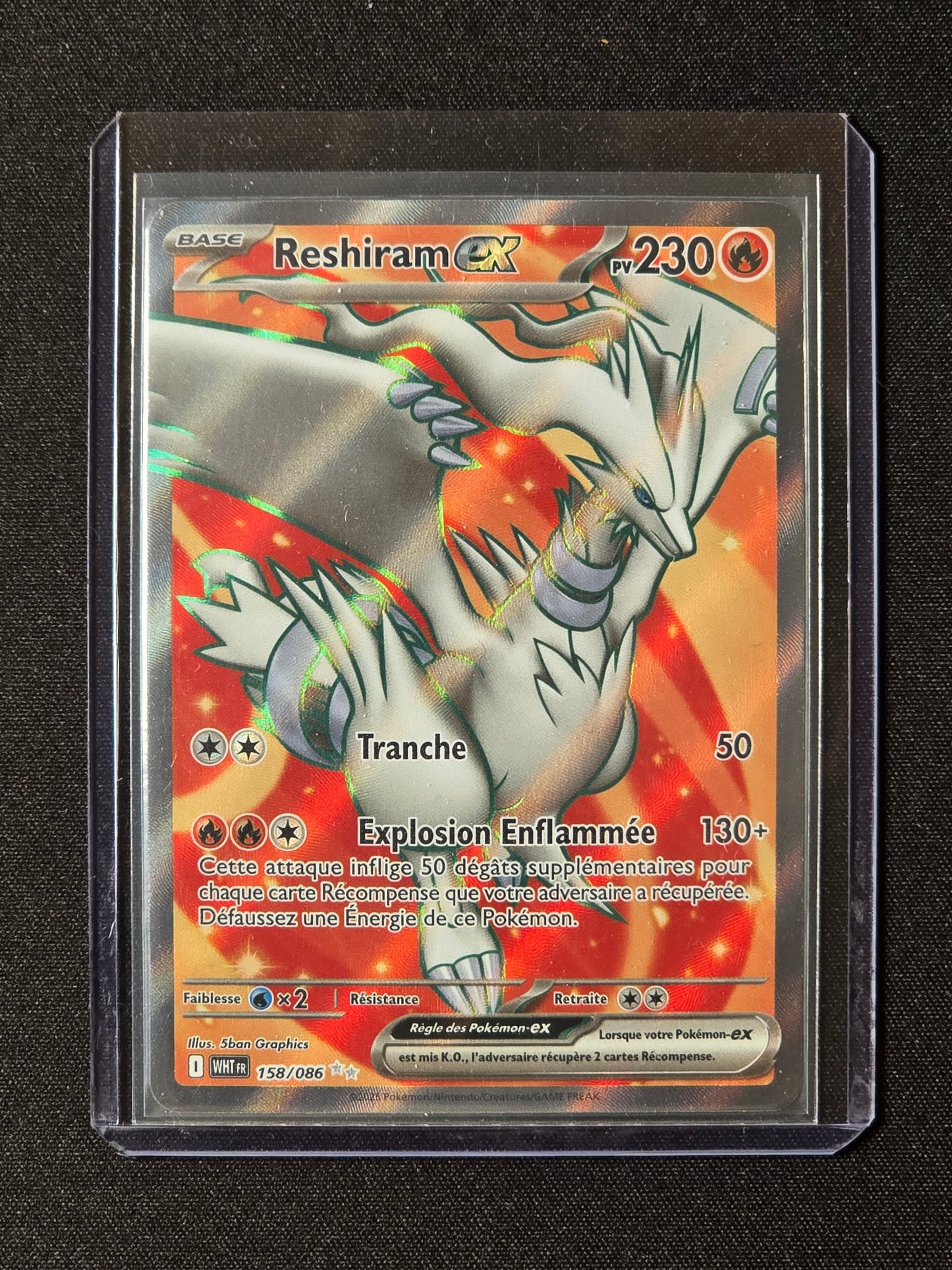 Reshiram ex WHT 020