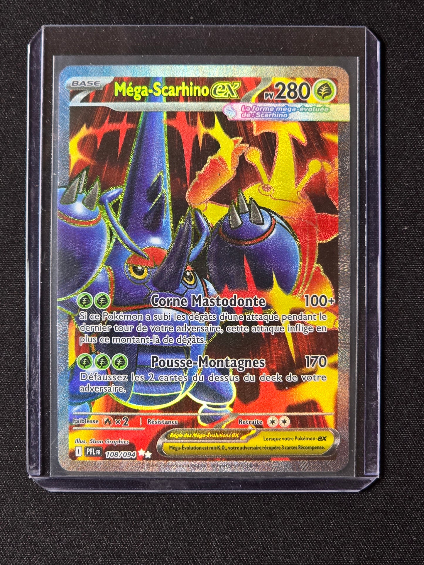 Mega Scarhino ex PFL 108