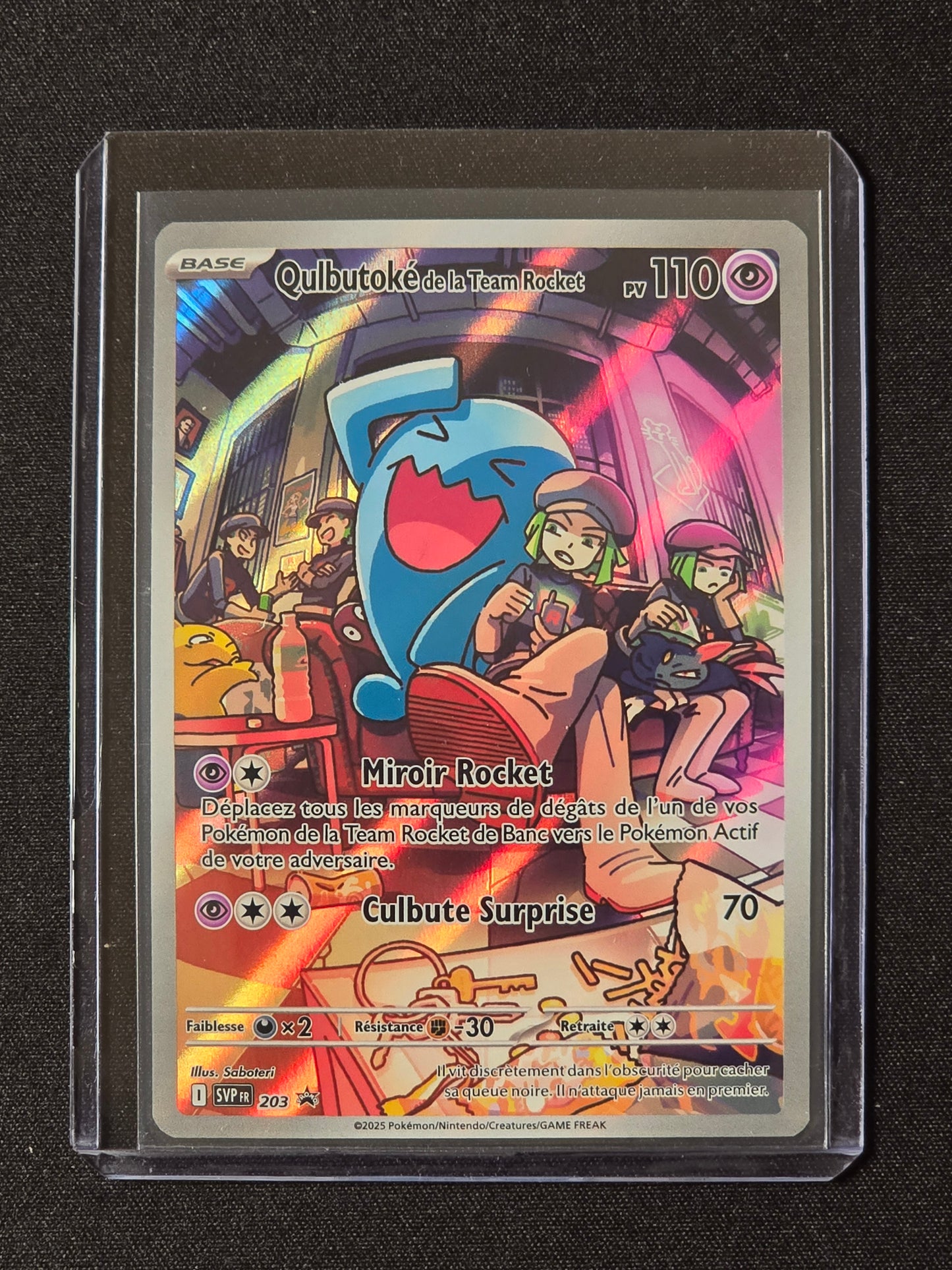 Qulbutoké de la Team Rocket SVP 203