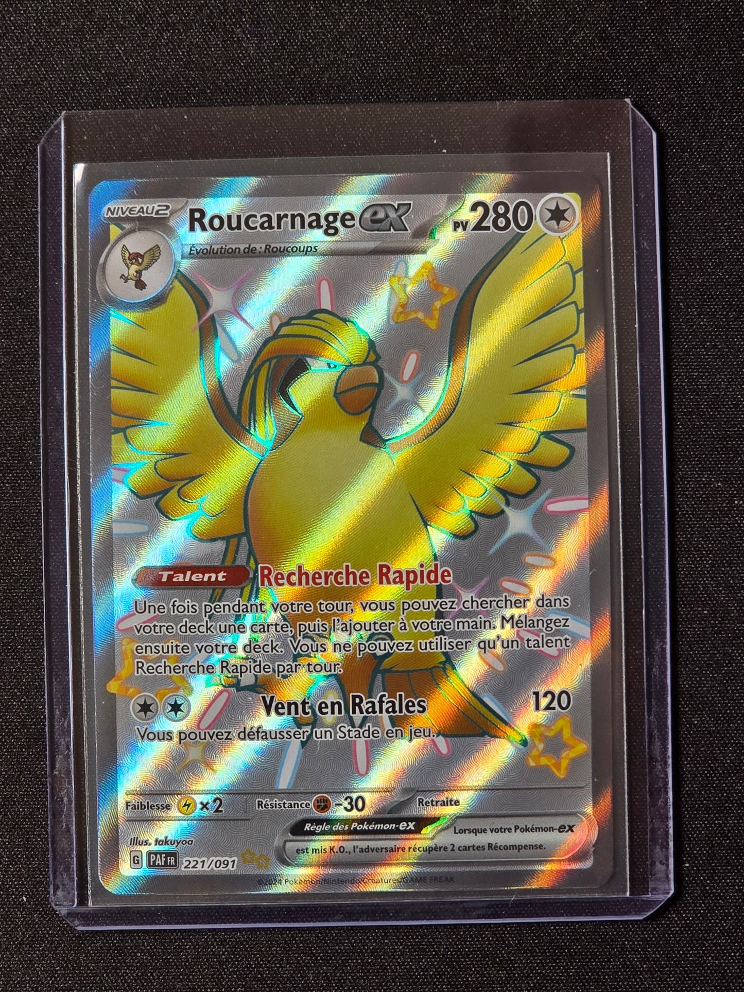 Roucarnage ex PAF 221