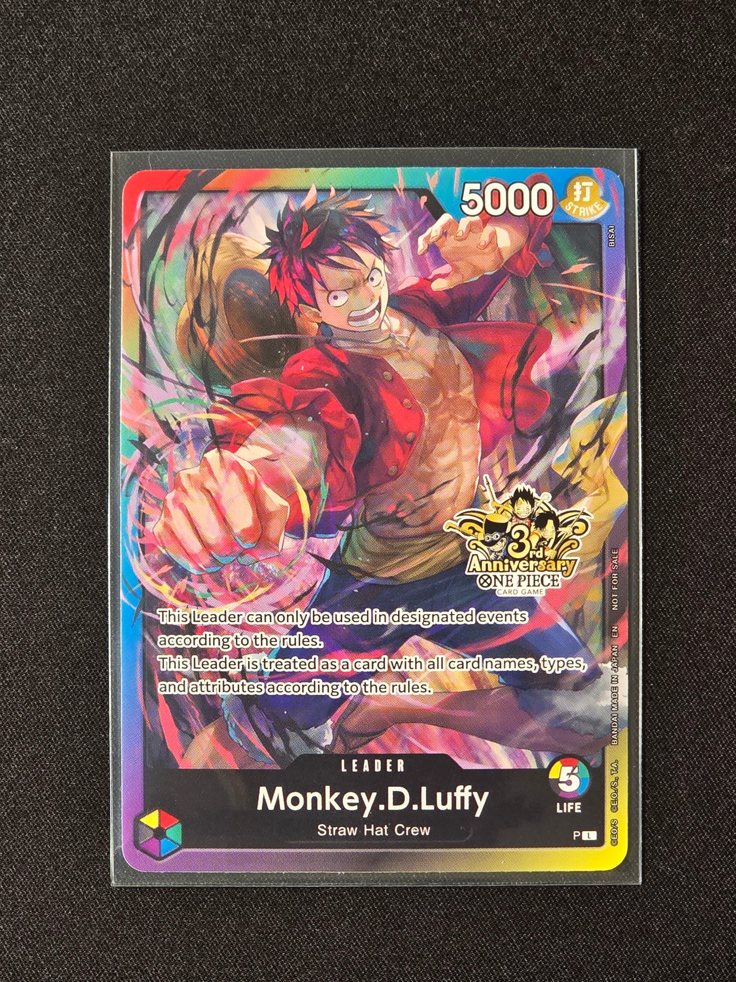 Monkey.D.Luffy (V.4) 3rd Anniversary