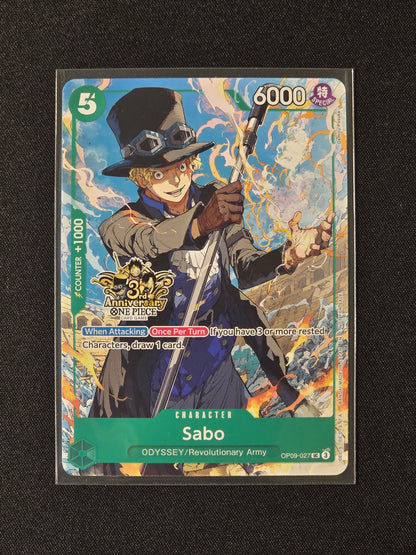Sabo (OP09-027) (V.1) 3rd Anniversary