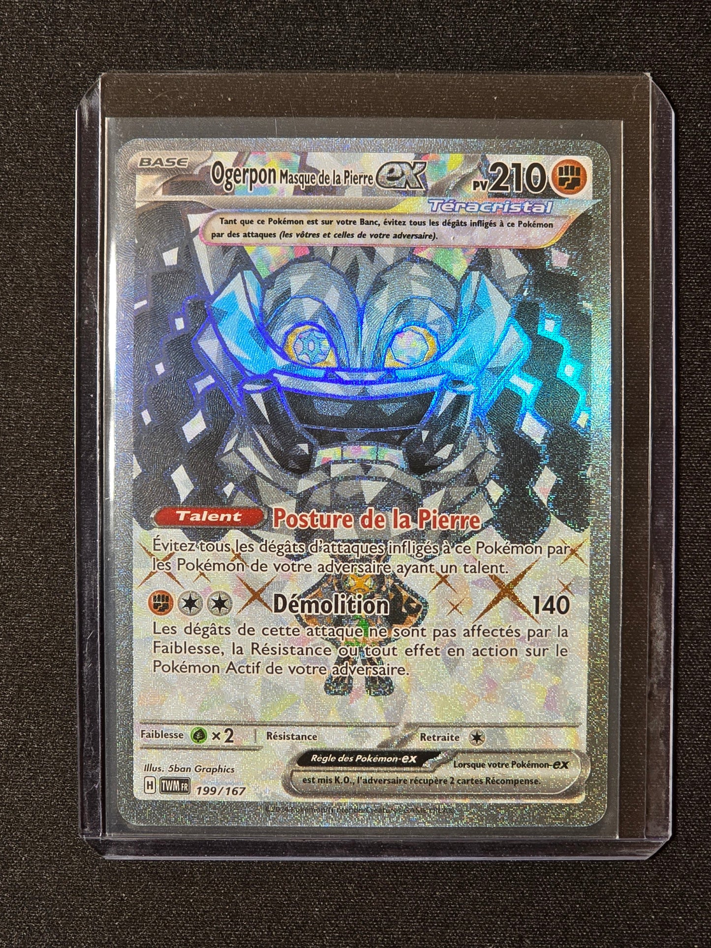 Ogerpon Masque de la Pierre ex TWM 199