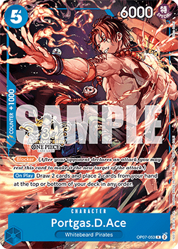 Portgas.D.Ace (OP07-053) (V.4) 3rd Anniversary