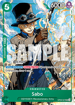 Sabo (OP09-027) (V.1) 3rd Anniversary