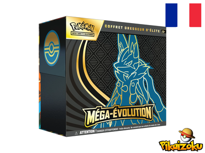 Coffret dresseur d'élite Pokémon ME01 Méga-Évolution FR (Lucario)