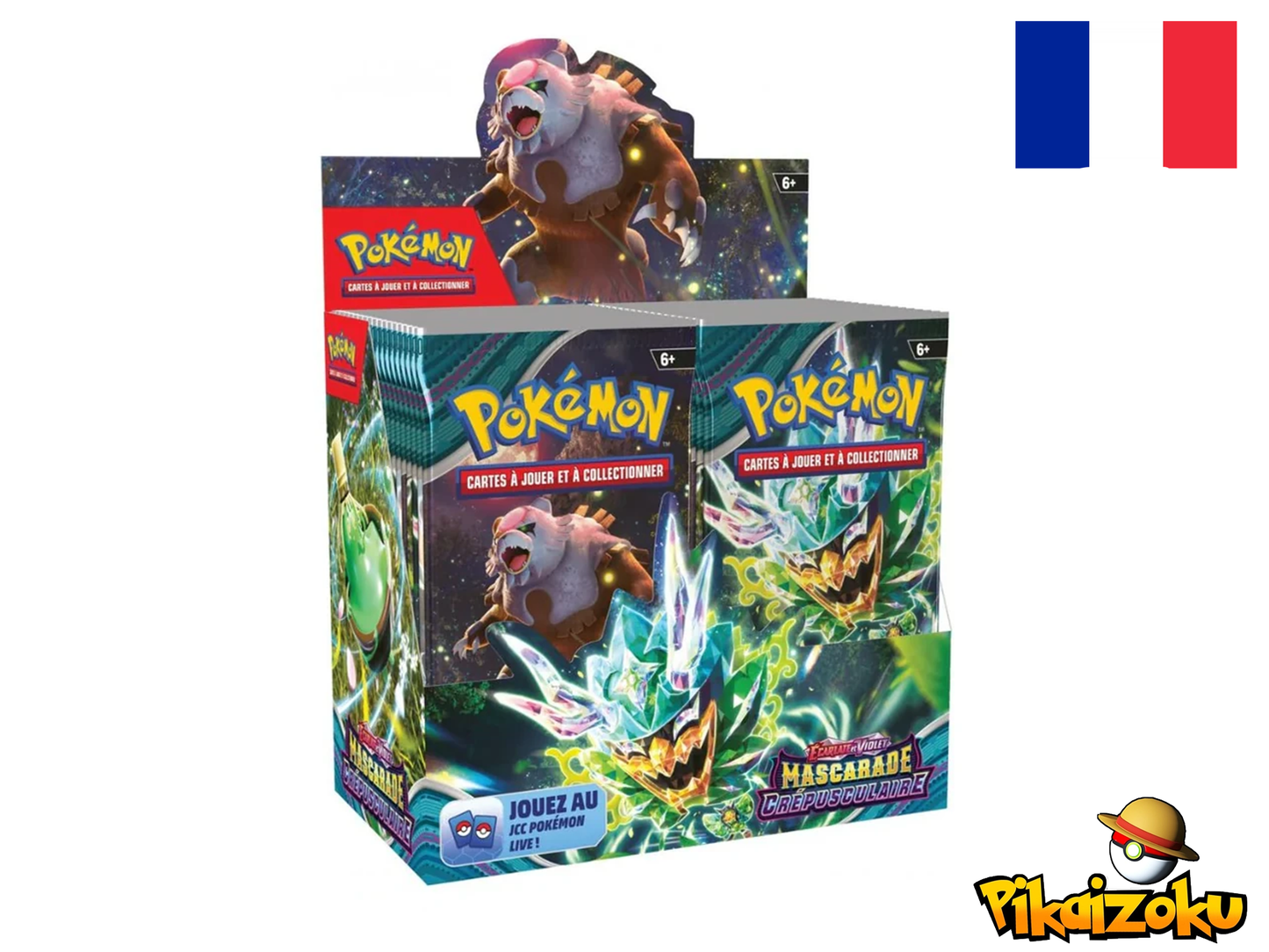 Display Pokémon EV06  Mascarade Crépusculaire FR