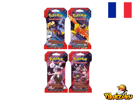Booster Blister Pokémon EV10 Rivalités Destinées FR
