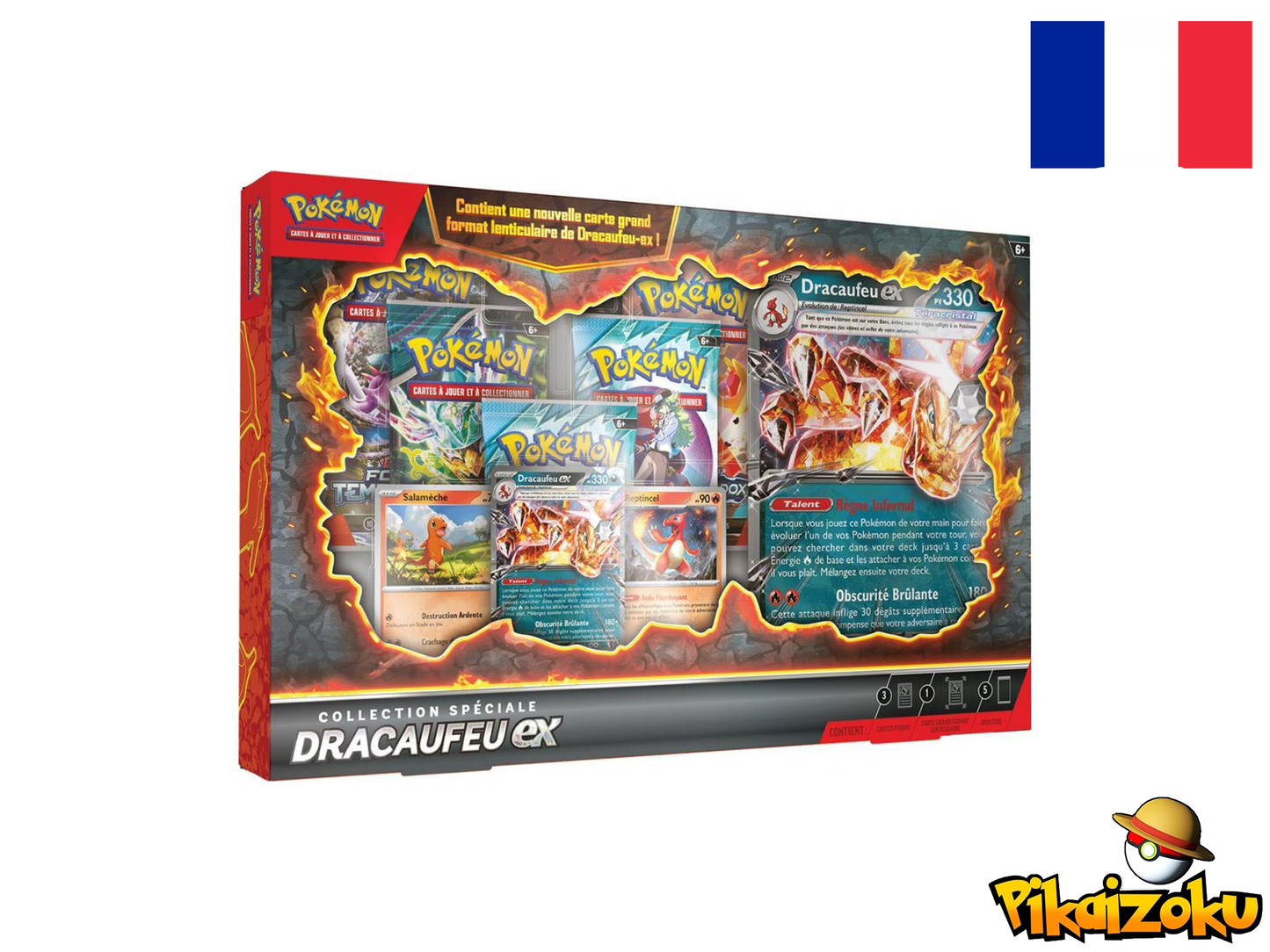Coffret Collection Spéciale Dracaufeu-ex (carton abîmé)
