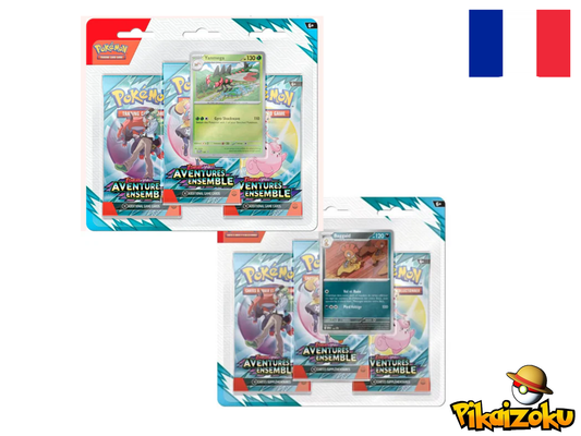 Tripack Pokémon EV9 Aventures Ensemble