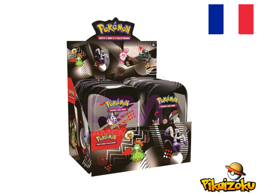 Display Mini Tin Pokémon EV10.5 Foudre Noir & Flammes Blanches FR