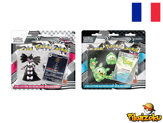 Collections Autocollants Pokémon EV10.5 – Foudre Noire & Flamme Blanche