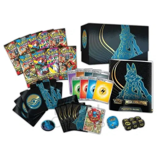 Coffret dresseur d'élite Pokémon ME01 Méga-Évolution FR (Lucario)