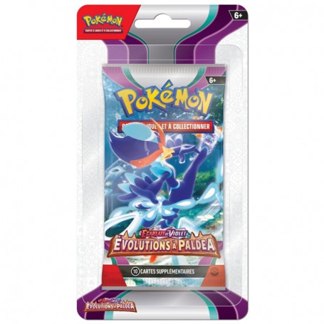 Booster Blister Pokémon EV02 Évolution à Paldea  FR