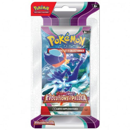 Booster Blister Pokémon EV02 Évolution à Paldea  FR