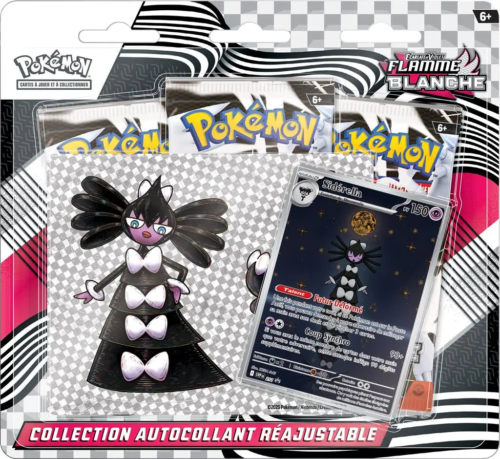 Collections Autocollants Pokémon EV10.5 – Foudre Noire & Flamme Blanche